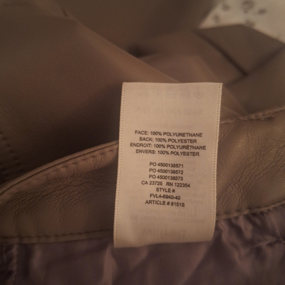 Aritzia Melina Faux Leather Pants SZ 2 NWOT - Picture 10 of 11